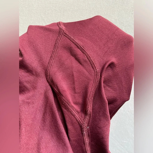 Knix Good To Go Dark Cherry Seamless Legging Sz S - Picture 3 of 7